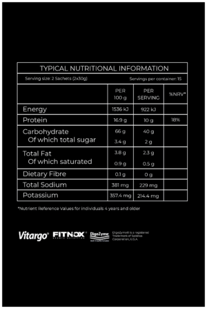 Alternative view of Endurance Protein Shake Chocolate Ice Cream Flavour