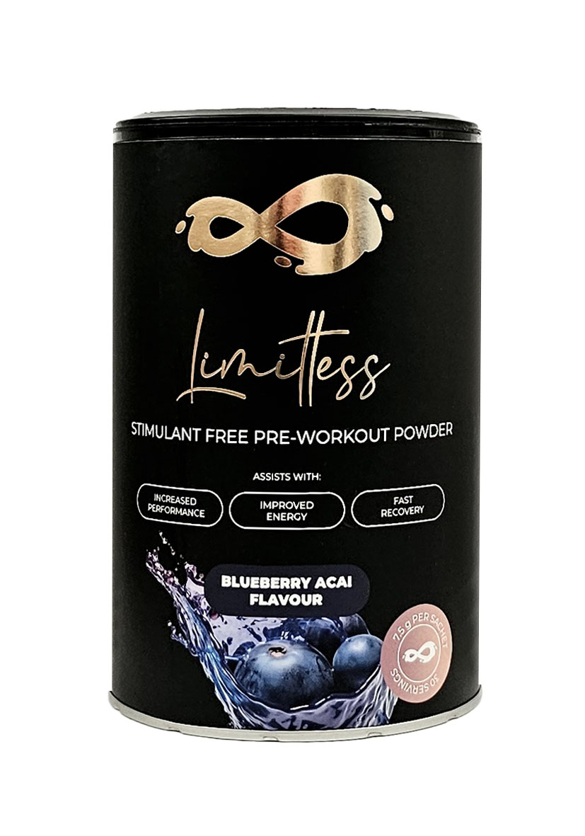 Stimulant Free Pre-Workout Blueberry Acai Flavour